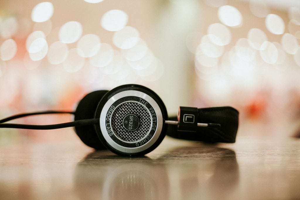 What is Royalty Free Music? - Headphones on a desk