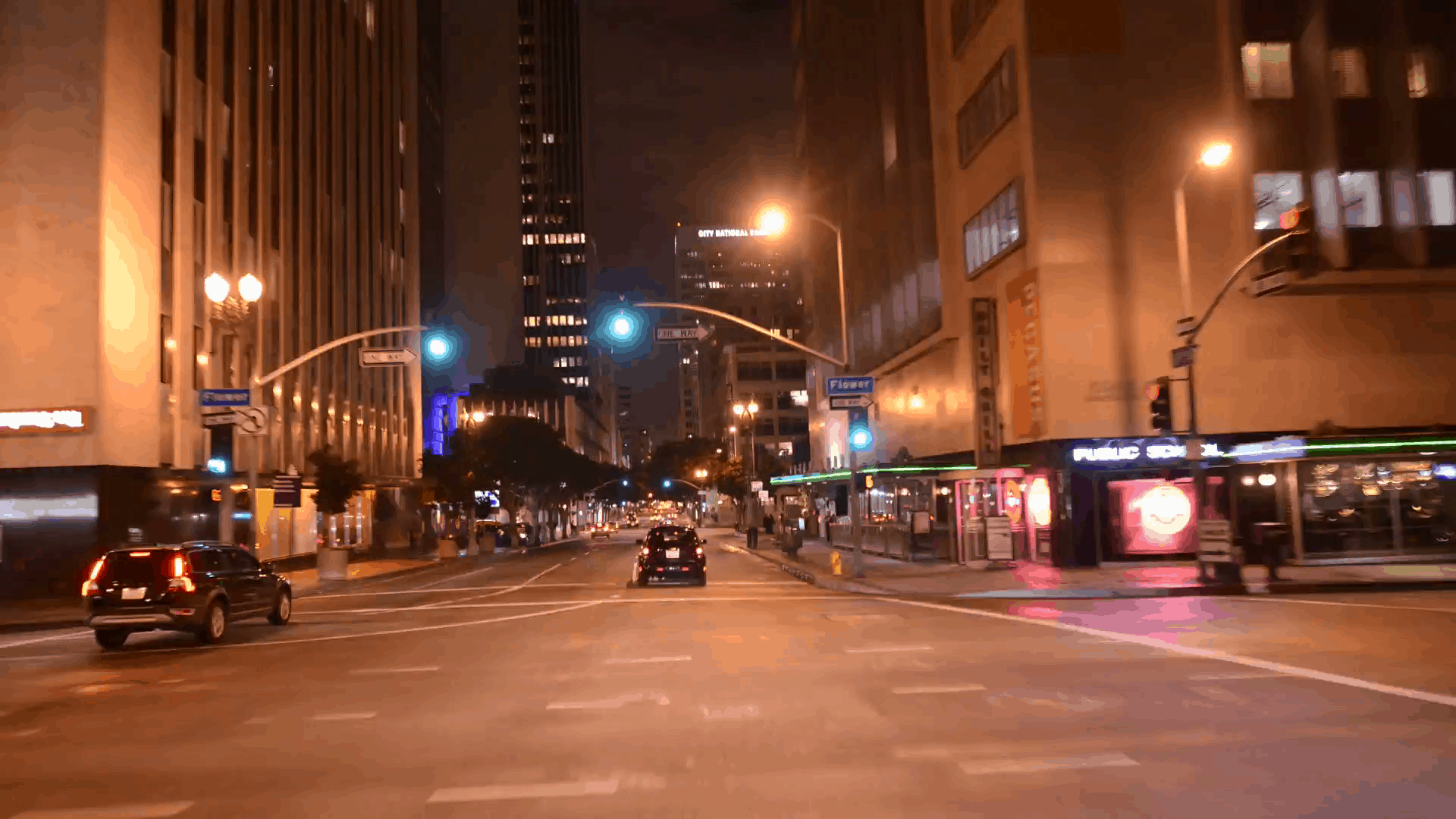 A Quick Guide for Lighting in Filmmaking - An image showing an example of street lighting