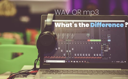 wav or mp3 - whats the difference - DAW Software running on laptop