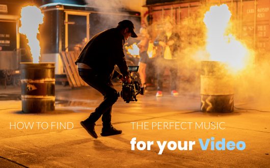 How to Find the Perfect Music for your Video - Camera Man Shoots Fire Scene