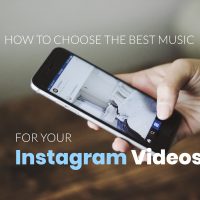 How to Choose the Best Music for Your Instagram Videos - Man holds smart phone