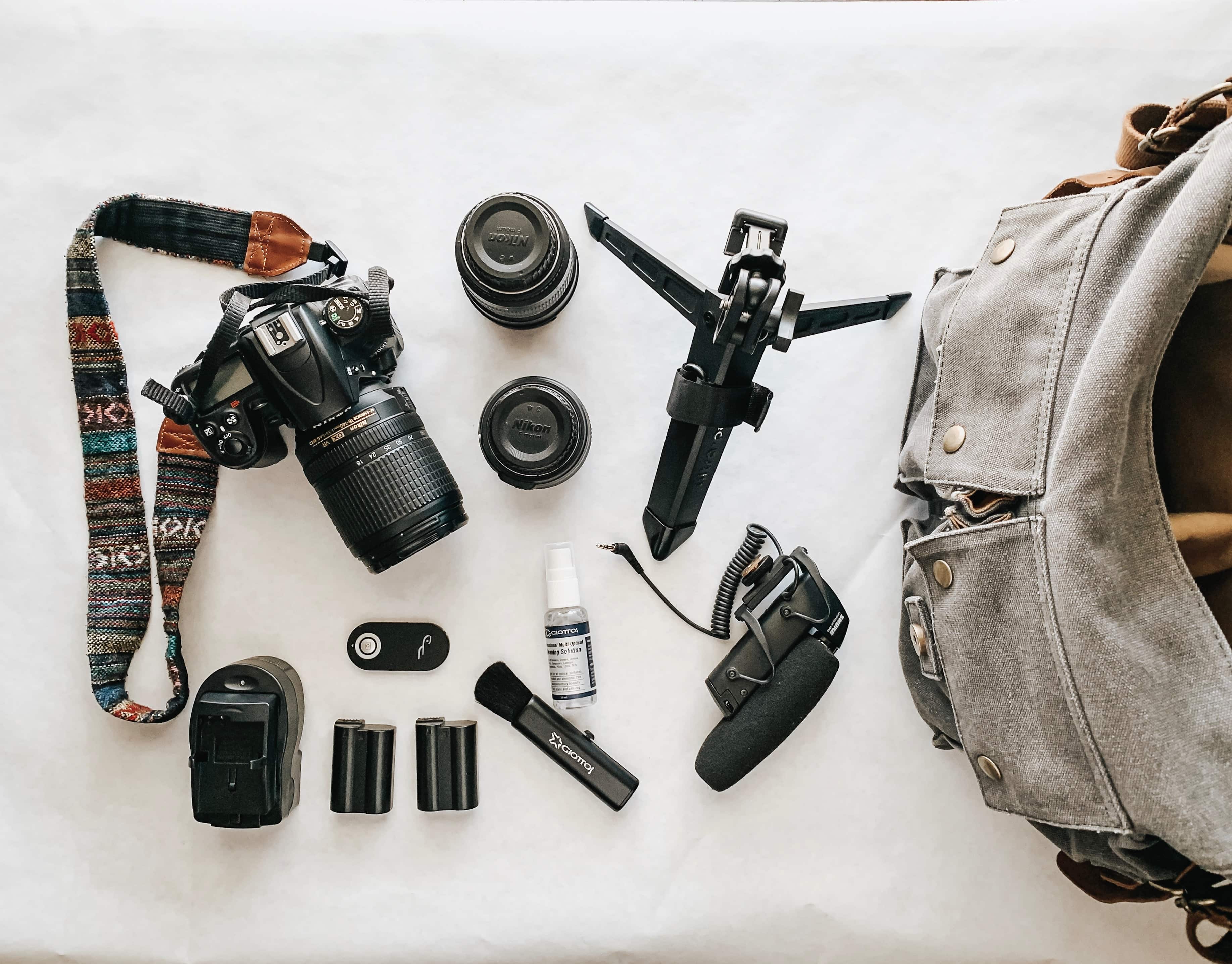 The Ultimate Checklist For Filmmaking - An image of camera equipment