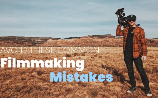 Avoid These Common Filmmaking Mistakes - Man holds camera
