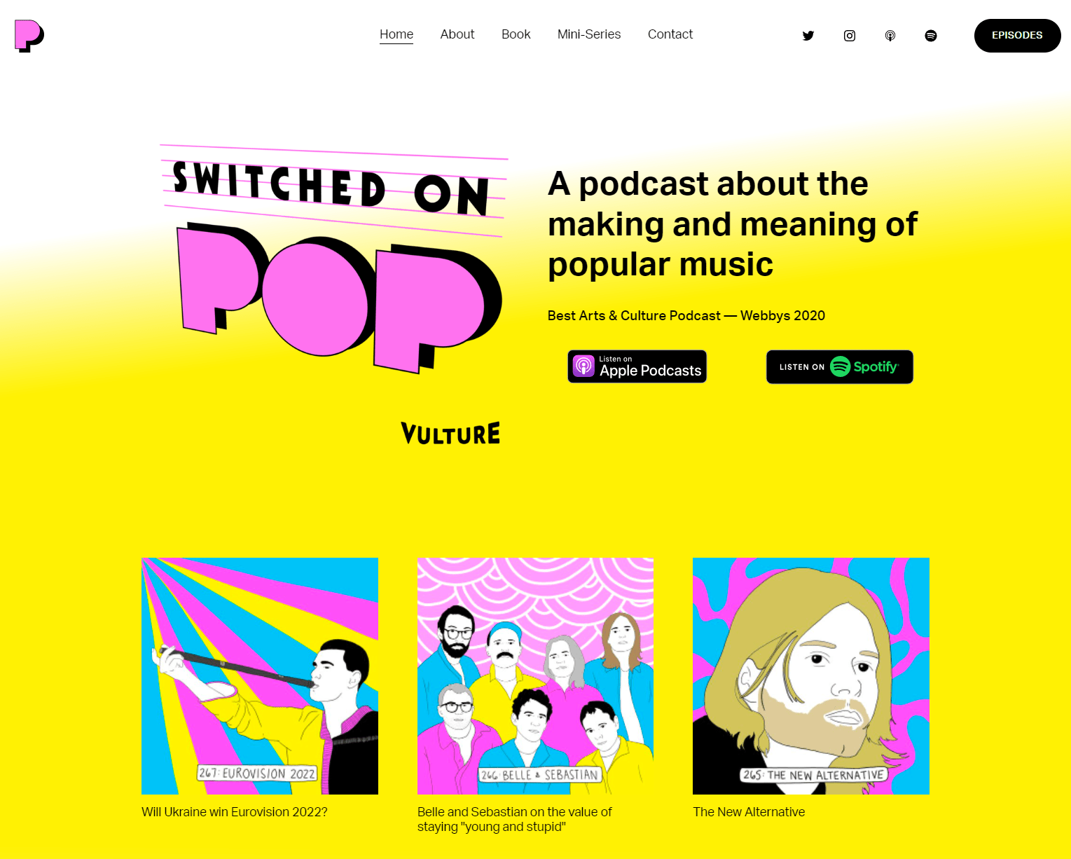 Switched on pop podcast