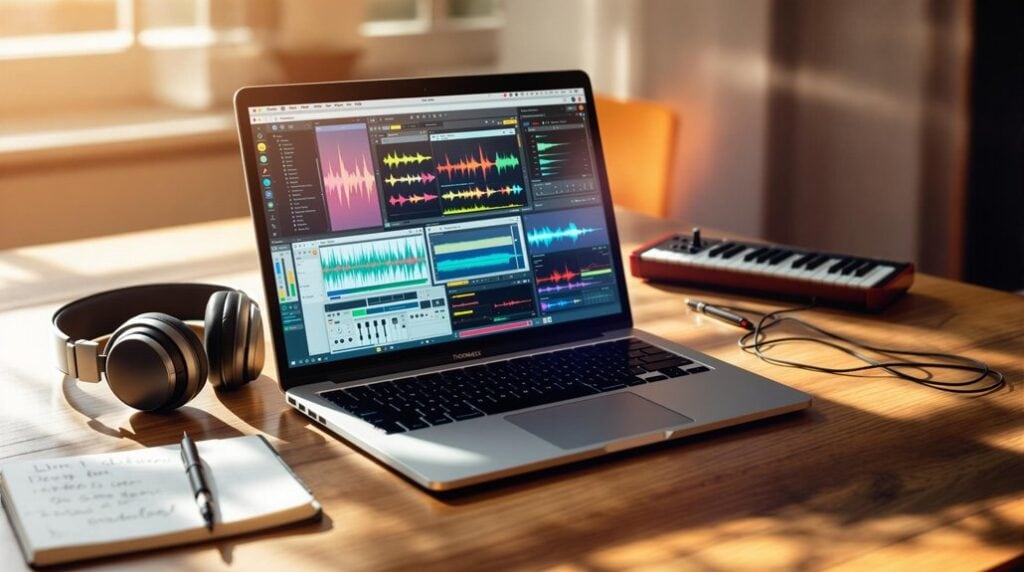 The Best Podcast Editing Software in 2025 - An image of GarageBand software