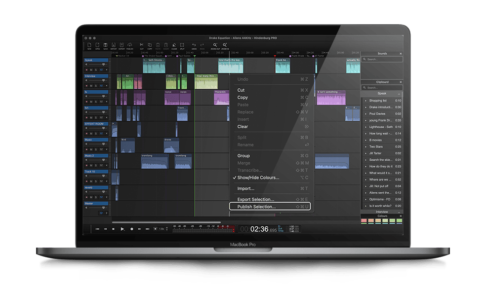 The Best Podcast Editing Software in 2025 - An image of Hindenburg Journalist Pro software