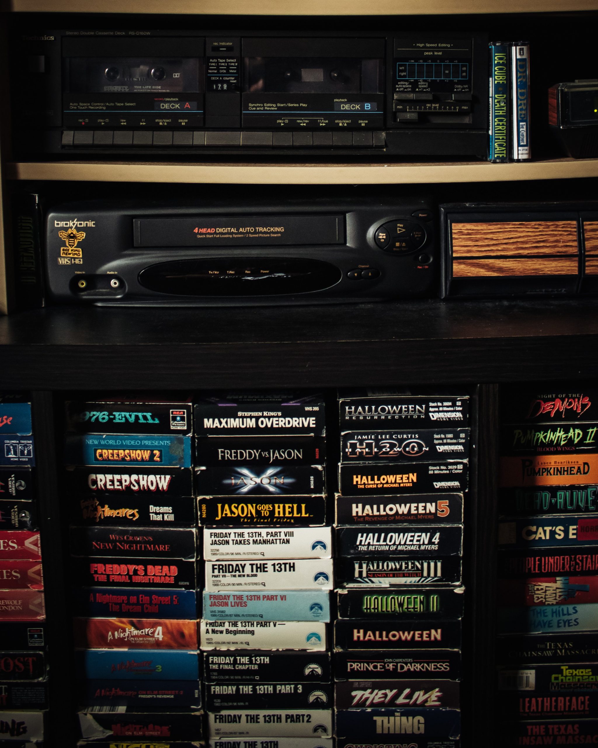 How To Download Music In 2022 - An image of a VHS collection.